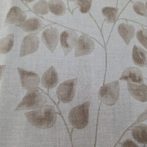 Visillo Hojitas Marrón