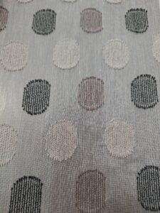 Organdí Óvalos Negros